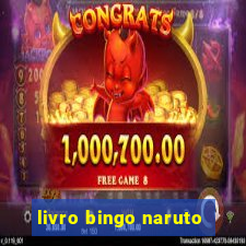 livro bingo naruto